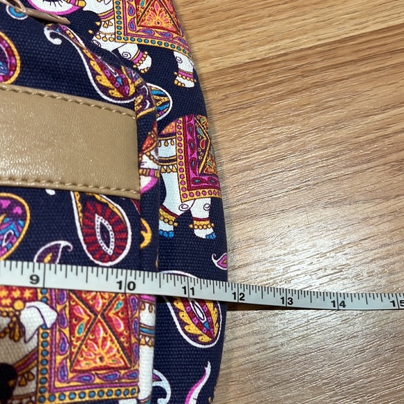 One shoulder Backpack carryall elephant print - Picture 12 of 14